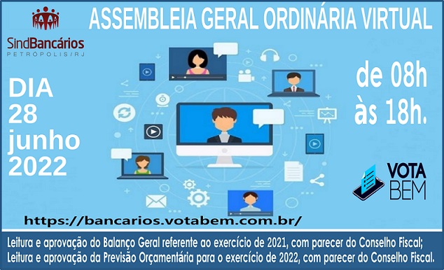 VOTAÇÃO ASSEMBLÉIA GERAL ORDINÁRIA