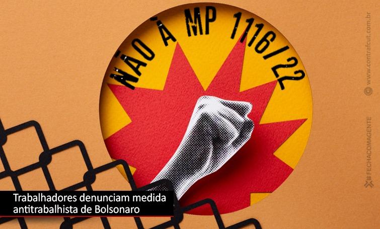 De forma dissimulada, governo diz que MP 1116 emprega mais mulheres, quando na verdade, beneficia empregador