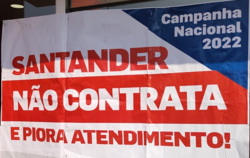 Reestruturações prejudicam funcionários do Santander