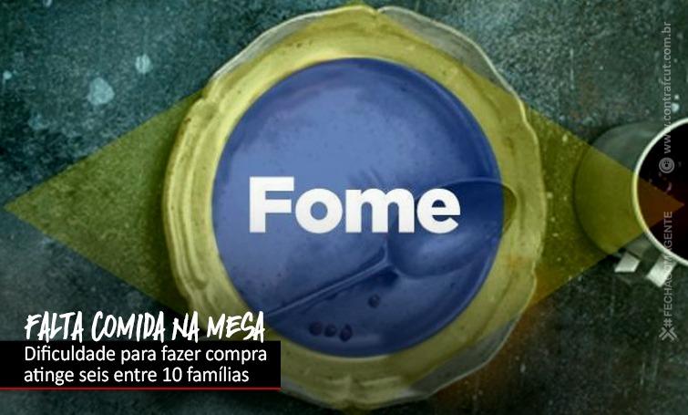 Governo desmonta programas alimentares enquanto fome avança