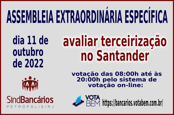 ASSEMBLEIA EXTRAORDINÁRIA ESPECÍFICA
